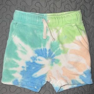 Fun tie dye shorts